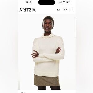 Aritzia Cyprie Black Sweater